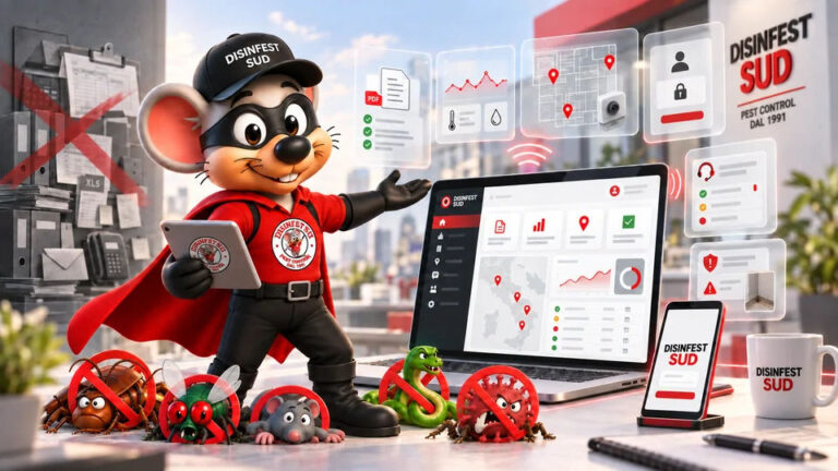 Disinfest Sud Pest Management professionale con Toby e tecnologia digitale